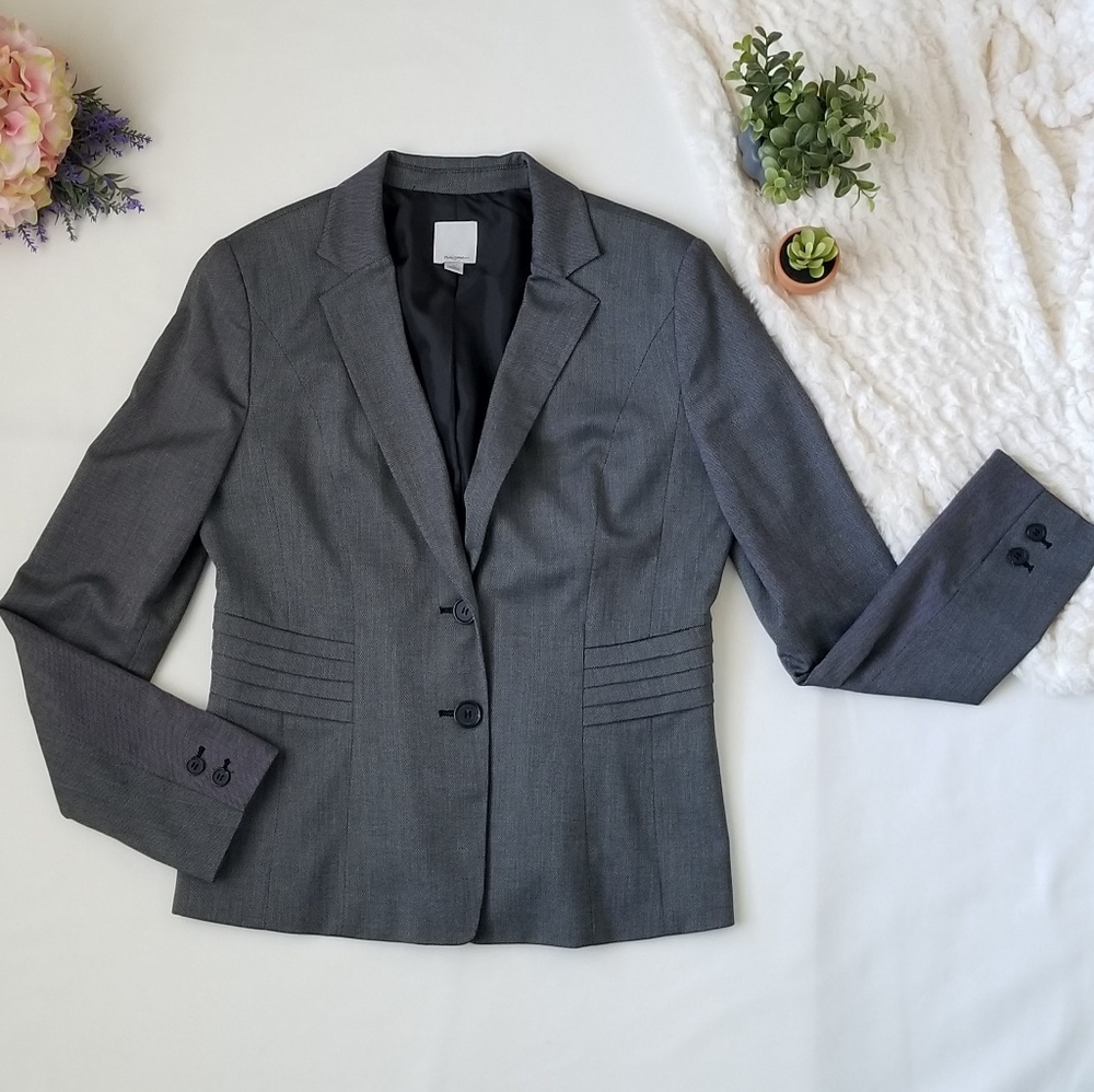 🦙SOLD🌵Halogen grey blazer